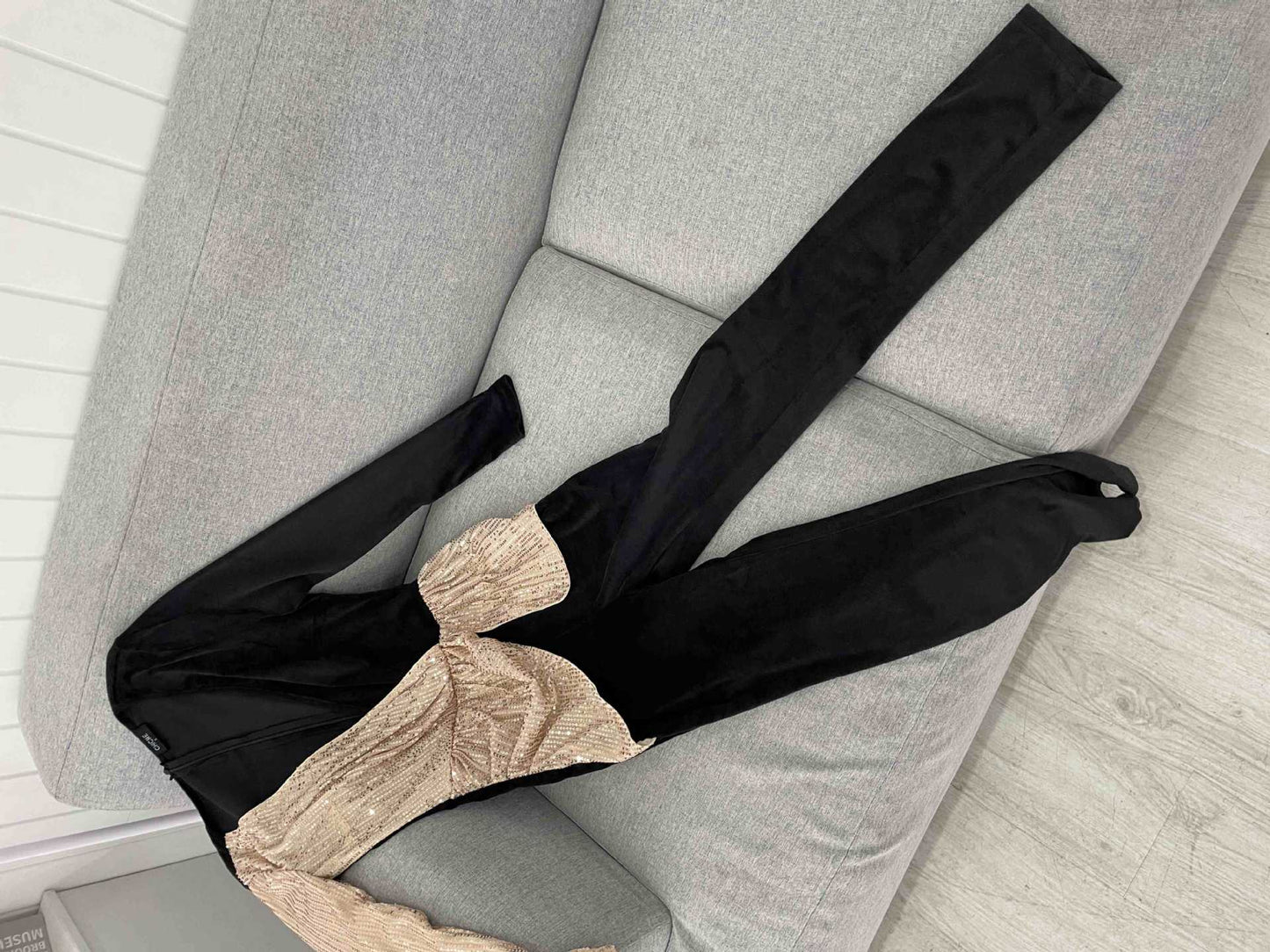 Fashion High Waist Sequined Jumpsuits