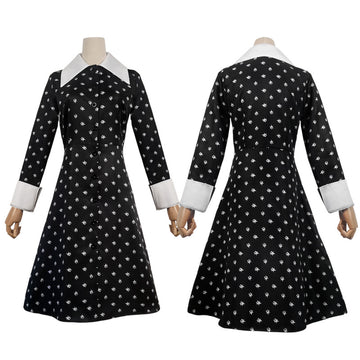 The Addams Family (2022 TV Series) Wednesday Cosplay Costume