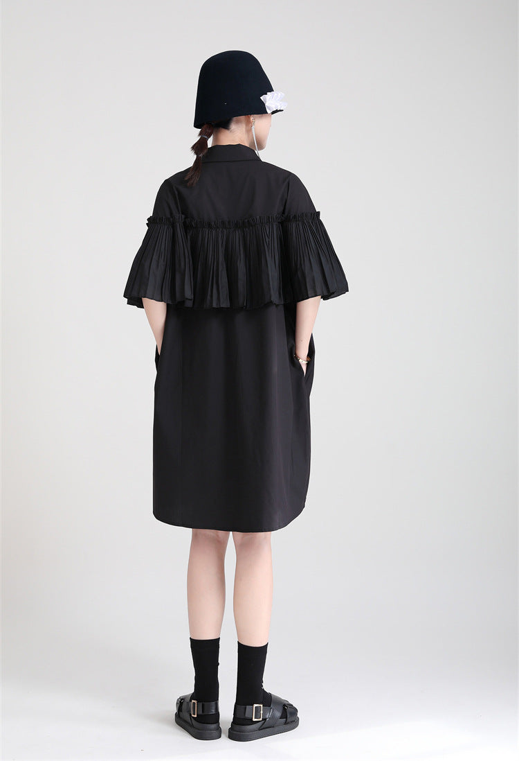 Casual Summer Irregular Designed Shirts Dresses