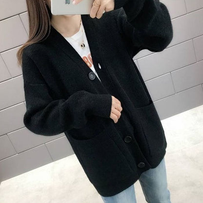 Casual Women Knitted Cardigan Sweaters
