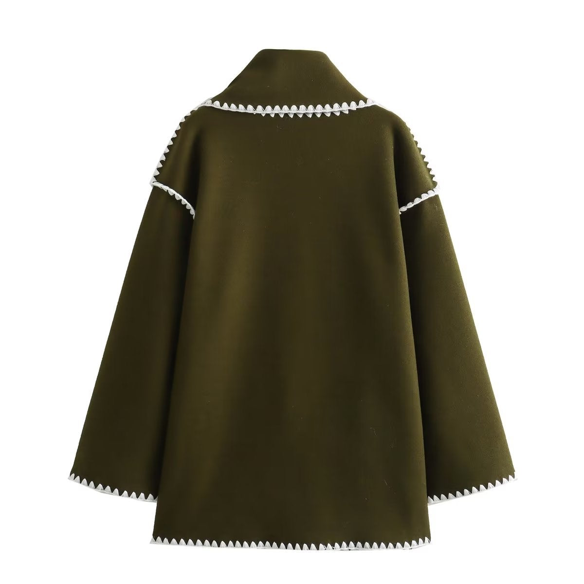 Fashion Women Nylon Coats with Scarves
