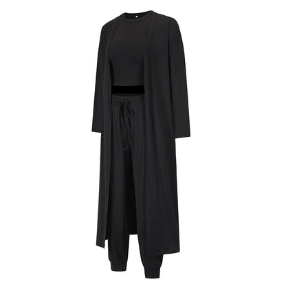 Casual Knitted Three Pieces Outfit Sets for Women