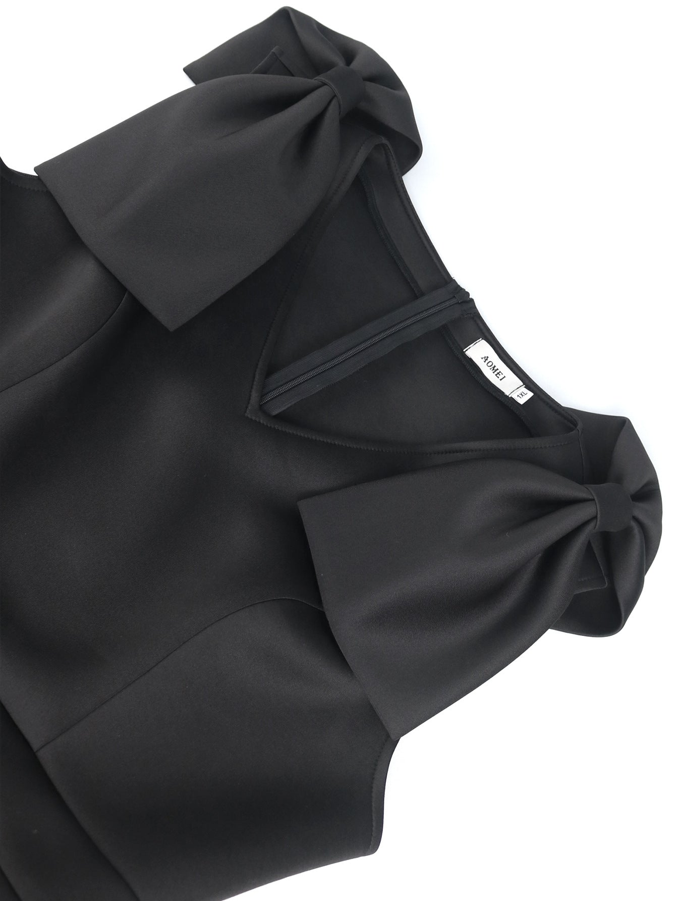 Sexy Sleeveless Plus Sizes Black Party Dresses