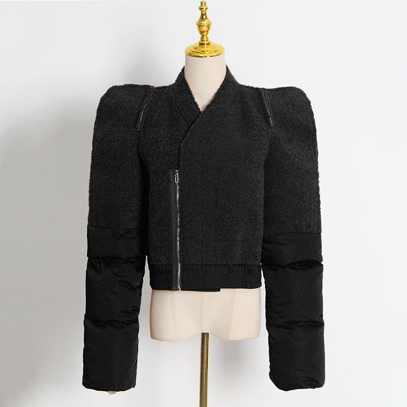 Fashion Designed Velvet Shorts Jackets Coats for Women