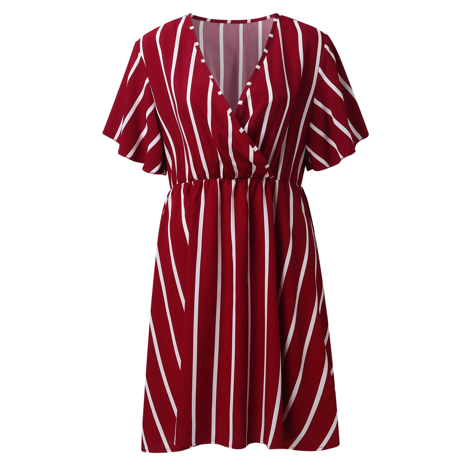 Casual Plus Sizes Boho Short Dresses