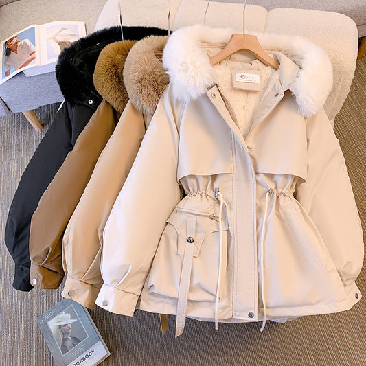 Casual Winter Short Velvet Jacket Coats for Women