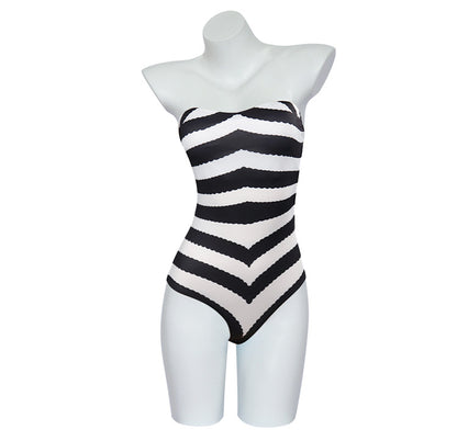 Barbie 2023 Film Barbie One Piece Swimsuit Cosplay Costume