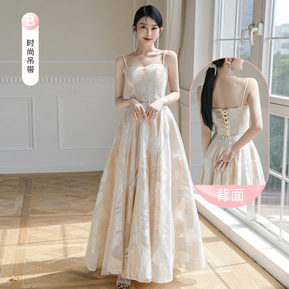 Fashion Champagne Bridesmaid Dresses