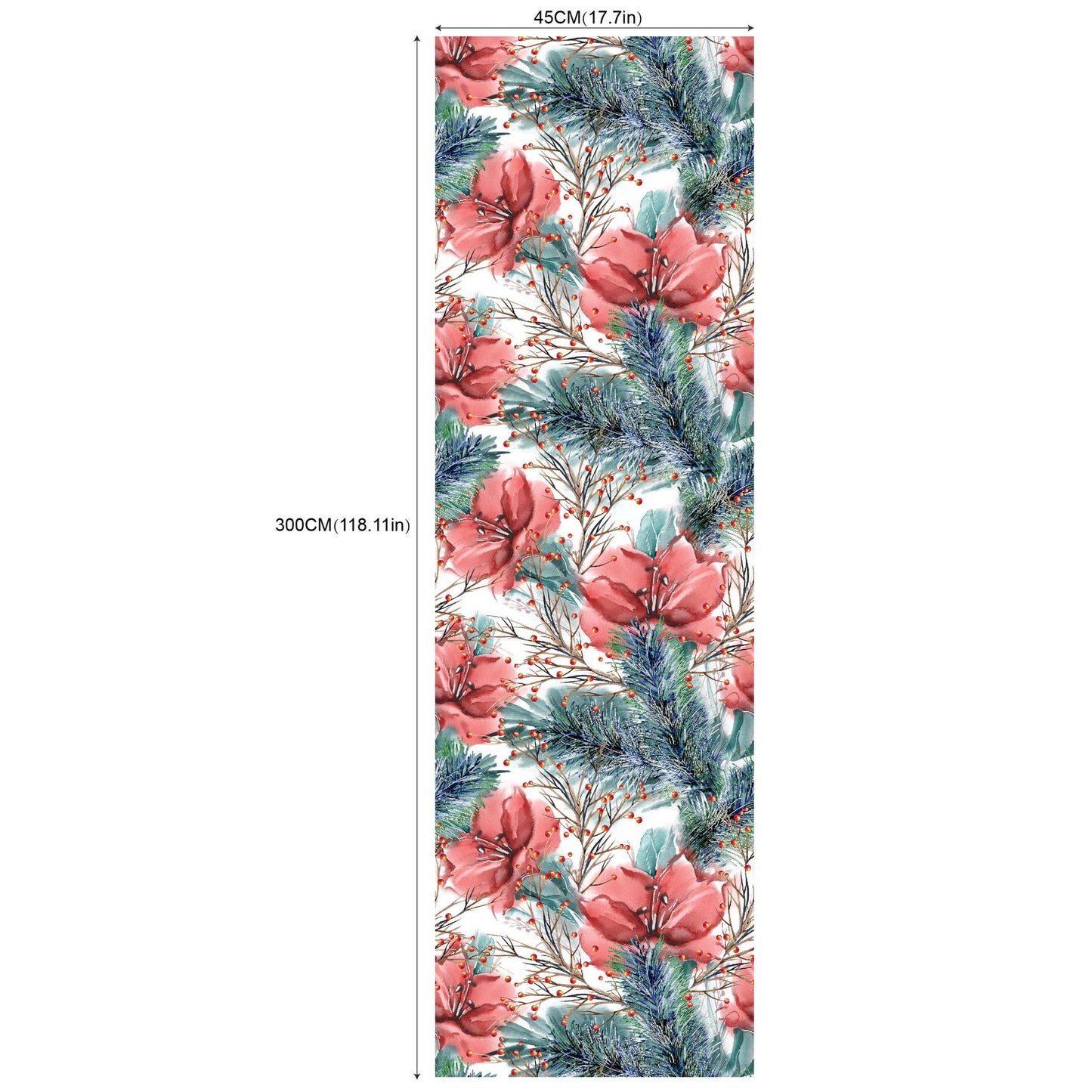 Environmental Friendly Self-adhesive Christmas Wallpaper