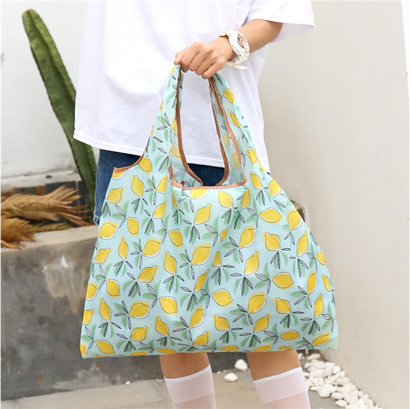 Large Capacity Foldable Reusable Waterproof Shopping Bag