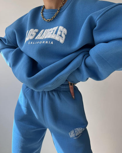 Casual Fashion Long Sleeves Hoodies and Sports Pants