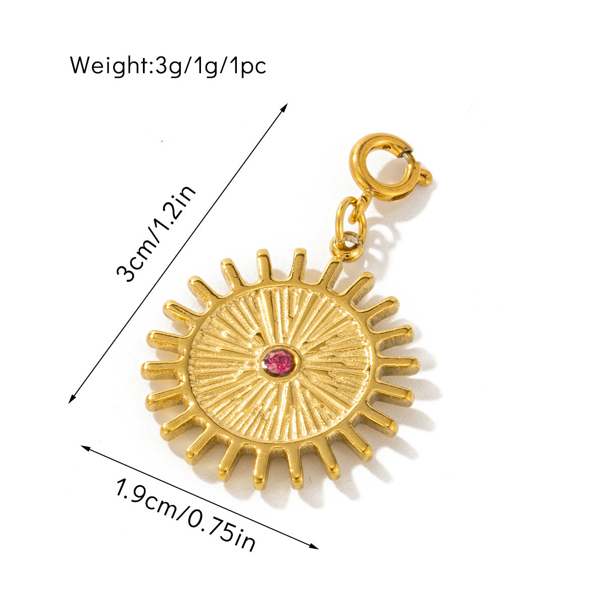 Designed Fashion Square Round Shaped Pendant & Chains an for Women