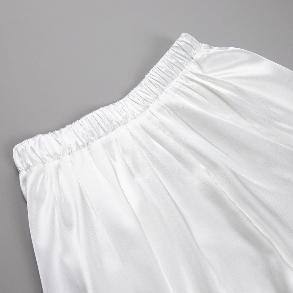 Fashion Satin High Waist Summer Skirts