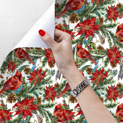 Environmental Friendly Self-adhesive Christmas Wallpaper