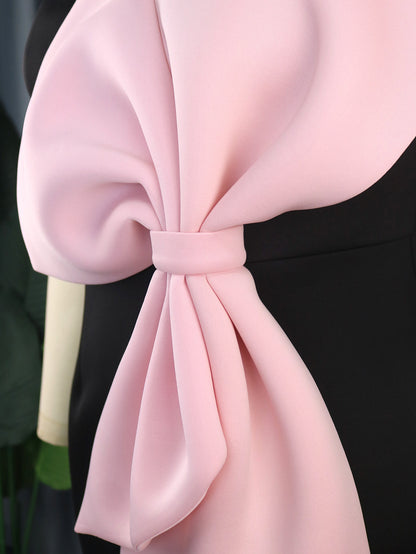 Sexy Off The Shoulder Strapless Bowknot Party Dresses