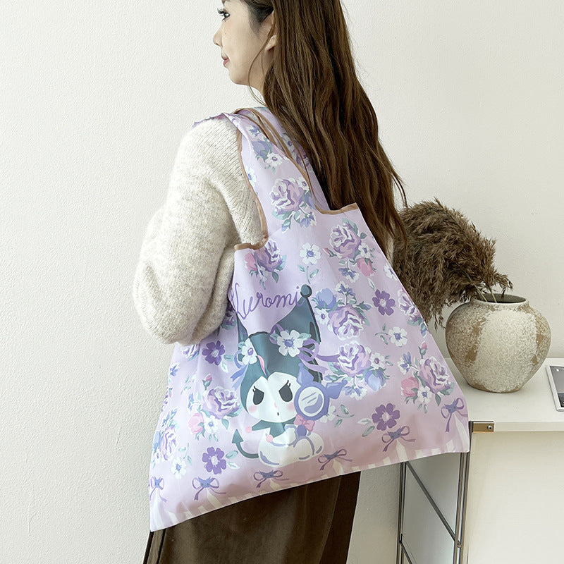 Cute Cartoon Foldable Shopping Bag