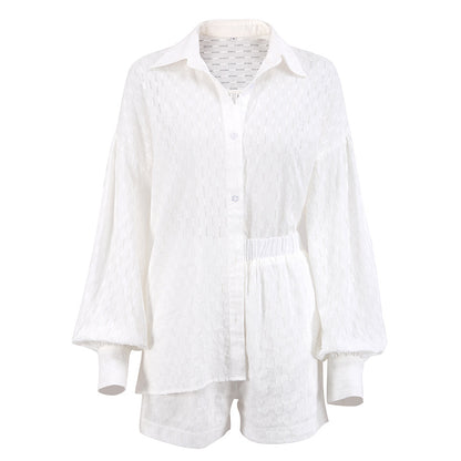 Designed Shirts & Shorts Two Pieces Suits for Women