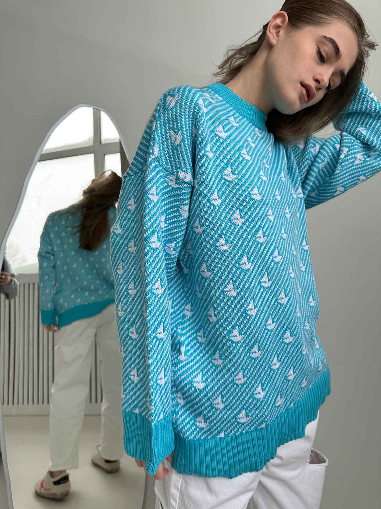 Casual Loose Knitted Pullover Sweaters for Women