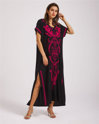 Casual Embroidery Summer Bikini Dresses