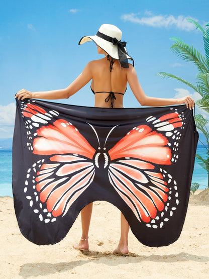 Sexy 3D Floral Butterfly Summer Beach Dresses