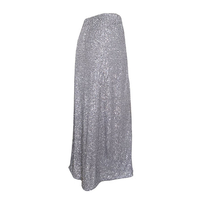 Sexy Sequined Women Long Skirts