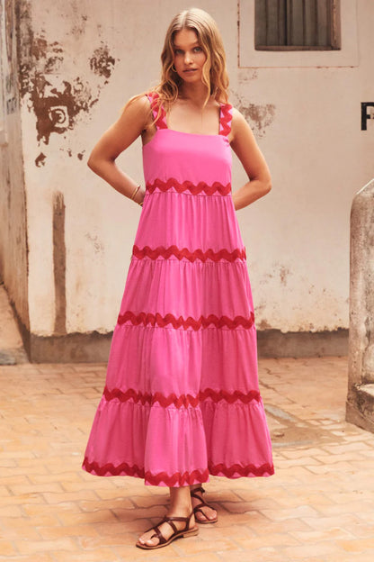Designed Strapless Summer Long Dresses