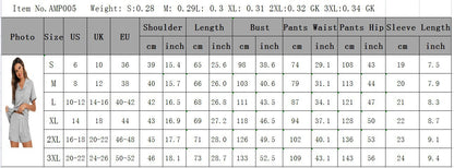 Women Casual Short Sleeves Pajamas