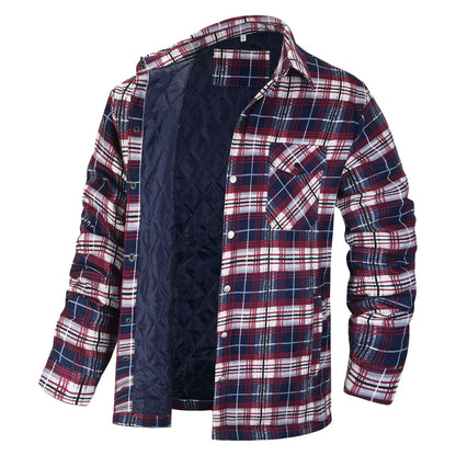 Casual Long Sleeves Thicken Jacket Coats for Men