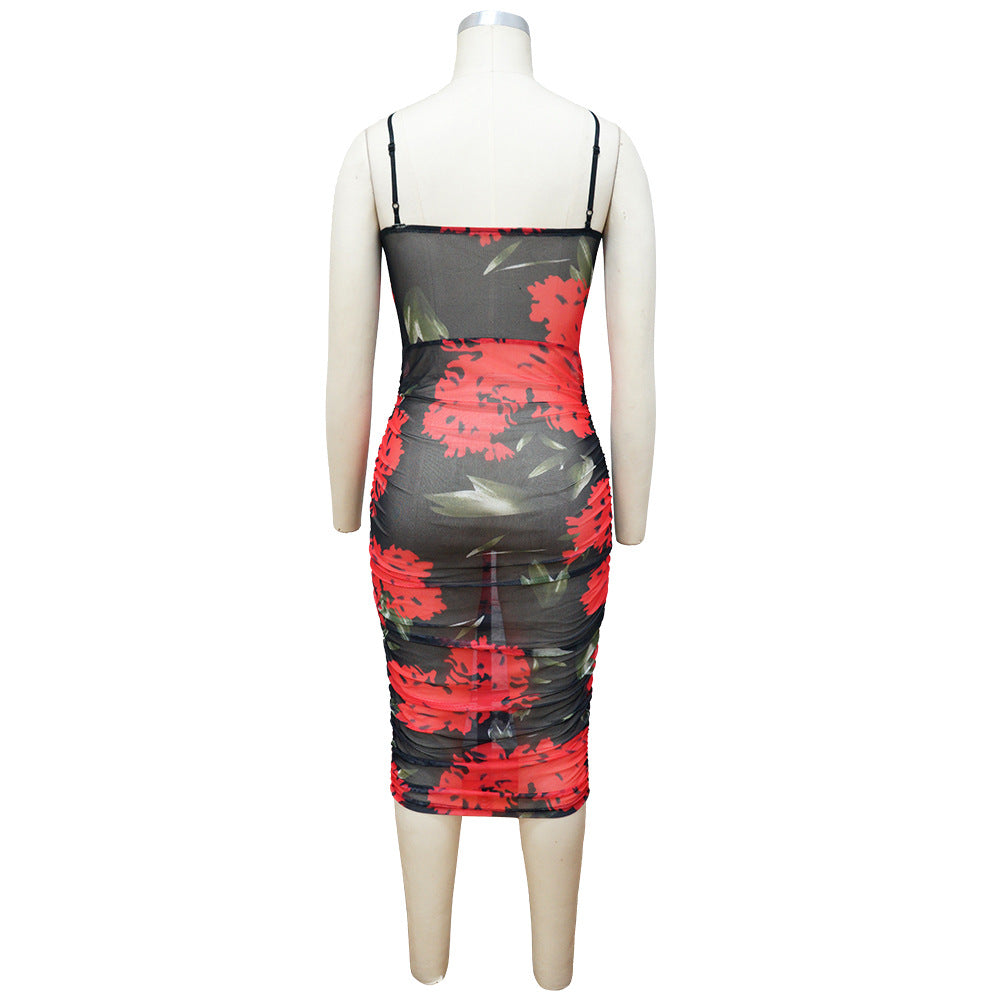 Sexy Fashion Spaghetti Straps Night Party Dresses