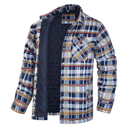 Casual Long Sleeves Thicken Jacket Coats for Men