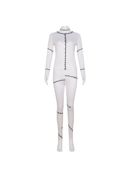 The Nightmare Before Christmas Sally Skellington Cosplay Costume