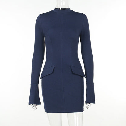 Elegant Fashion Long Sleeves Sheath Dresses