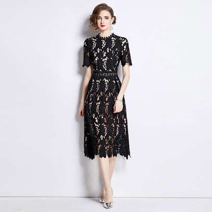 Luxury Fashion A Line Black Party Dresses