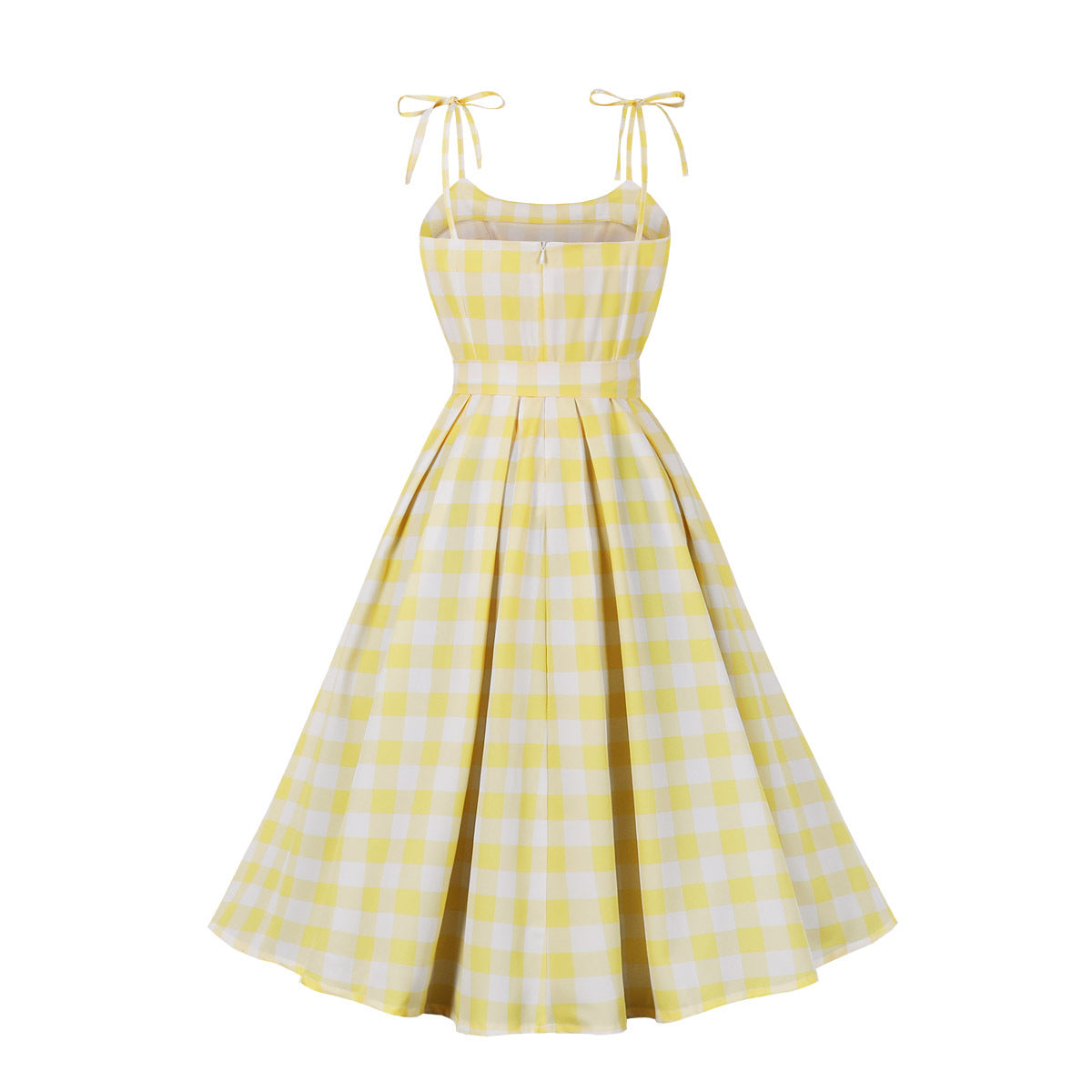 Vintage Sweet Bow Spaghetti Straps Dresses