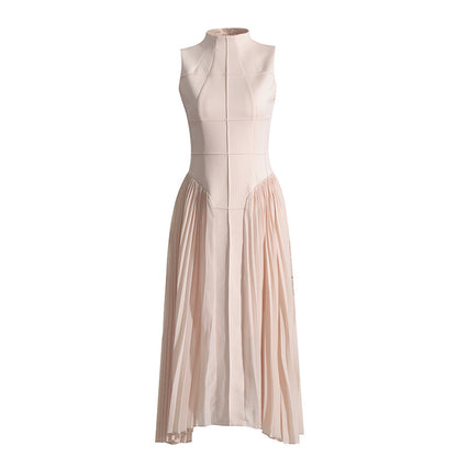 Elegant Round Neck Sleeveless A Line Dresses