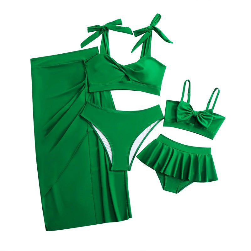 Sexy 3 Pieces Bikini Women Swimsuits Set