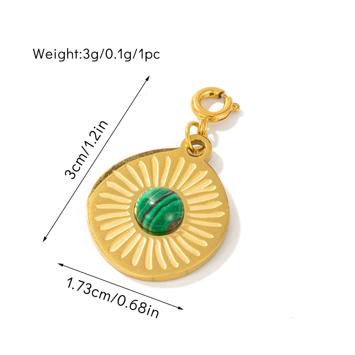 Designed Fashion Square Round Shaped Pendant & Chains an for Women