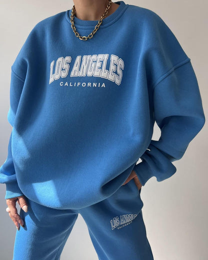 Casual Fashion Long Sleeves Hoodies and Sports Pants