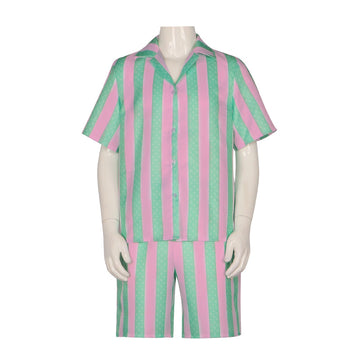 2023 Film Barbie Ken Beach Party Cosplay Costume 0510