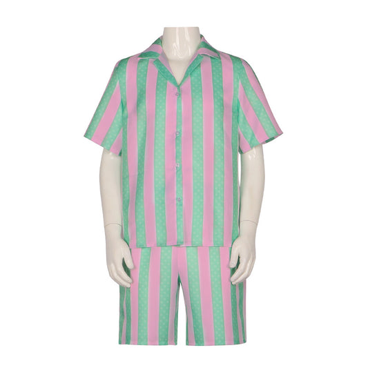 2023 Film Barbie Ken Beach Party Cosplay Costume 0510