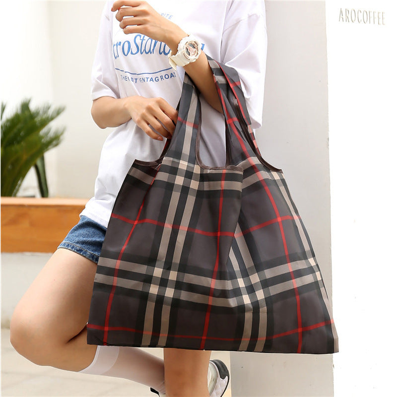 Large Capacity Foldable Reusable Waterproof Shopping Bag