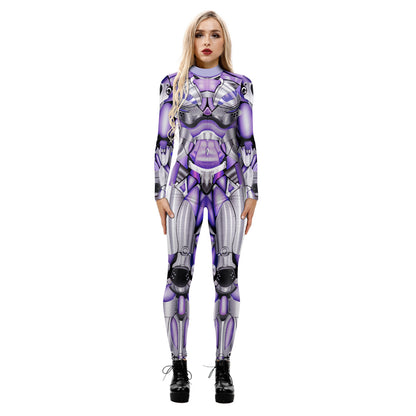 Halloween Armor Jumpsuits Cosplay Costumes