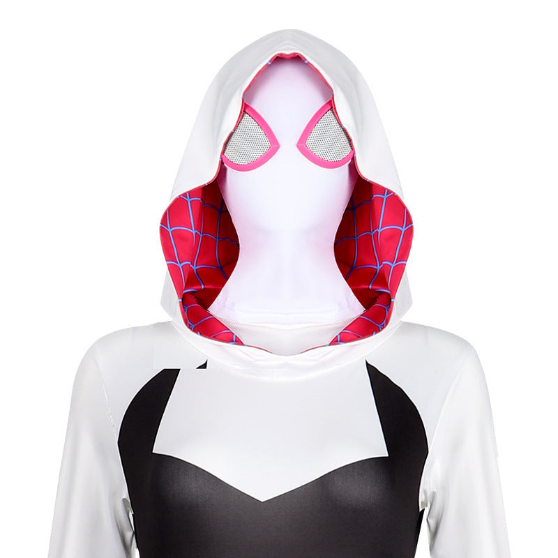 Spider-Man: Across the Spider-Verse Gwen Stacy Cosplay Costume Jumpsuits F003