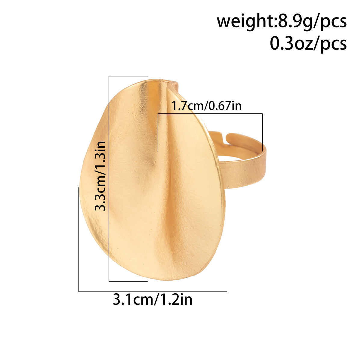 Women Alloy Irregular Flowers Rings