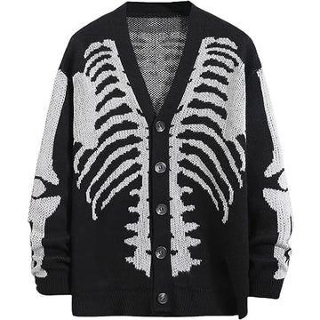 Fashion Halloween Winter Knitted Cardigan Sweaters