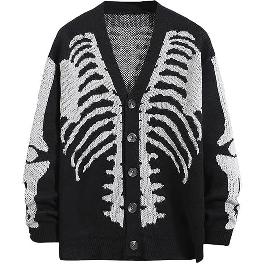 Fashion Halloween Winter Knitted Cardigan Sweaters