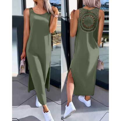 Fashion Sleeveless Long Dresses