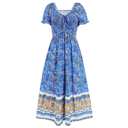 Fashion Summer Floral Long Maxi Dresses