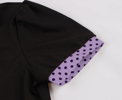 Vintage Polk Dot Short Sleeves Dresses