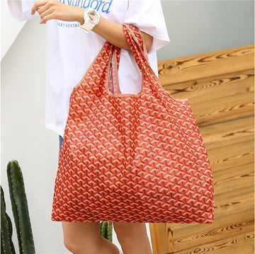 Ultra Strong Foldable Shopping Bag – 33lbs Capacity, Waterproof & Reusable